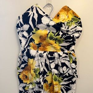 Floral mini dress